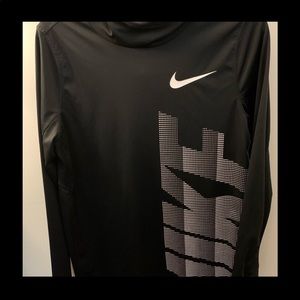 Youth XL Nike cowl hoodie dri-fit long sleeve sweatshirt